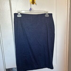 Classic Navy Blue Skirt